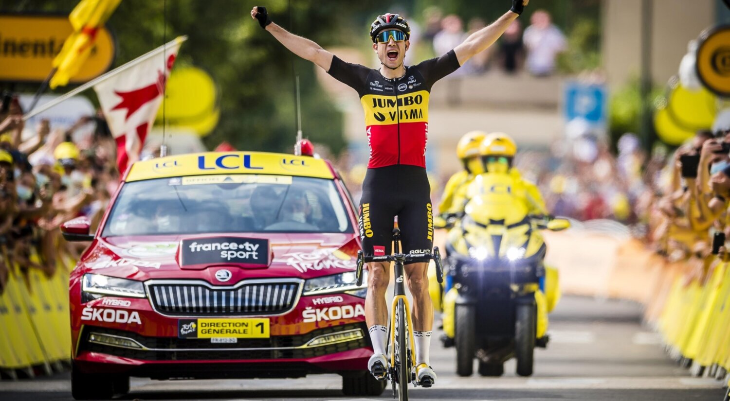			© Van Aert wint de Mont Ventoux-etappe in de Tour 2021
	