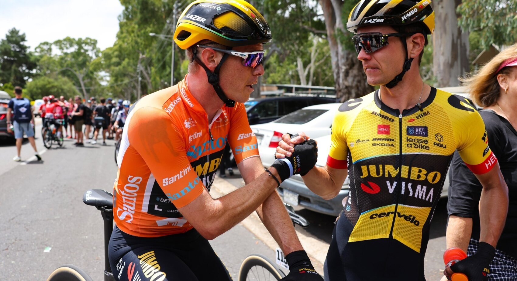 Vader shows himself in hill stage Tour Down Under; Dennis relinquishes lead	