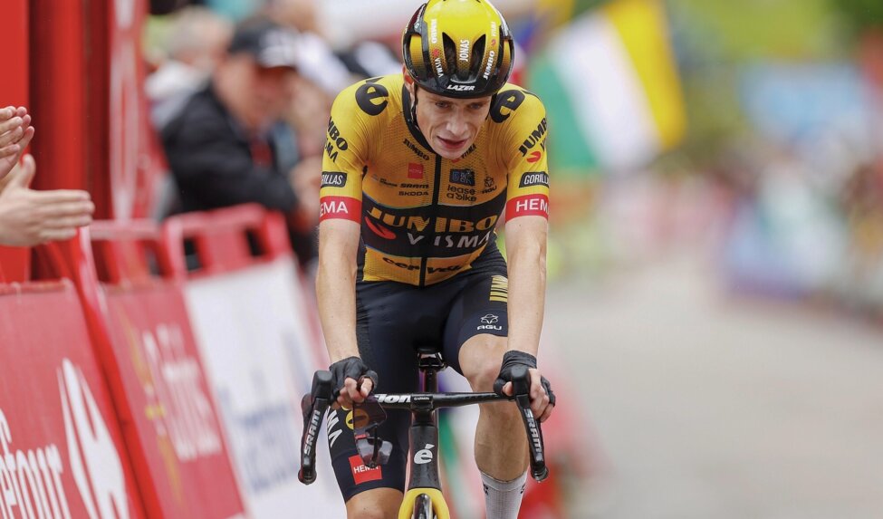Vingegaard dedicates emotional Vuelta win to friend Nathan Van Hooydonck