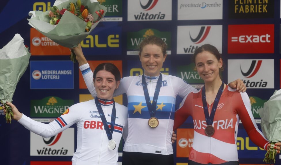 Henderson takes silver at European time trial championships