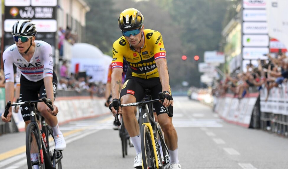 Roglic demonstrates good form with fourth place in Tre Valli Varesine