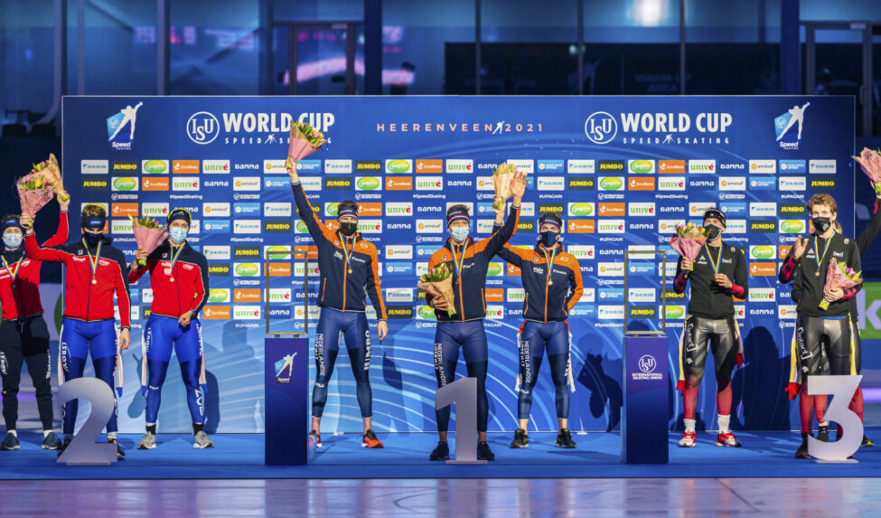 Kramer leads Dutch youngsters to gold in Team Pursuit, Dutch ladies win silver
