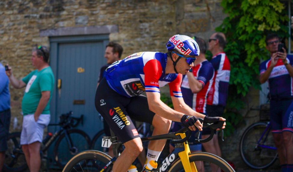 Attacking Van Aert falls just short at Tour of Britain