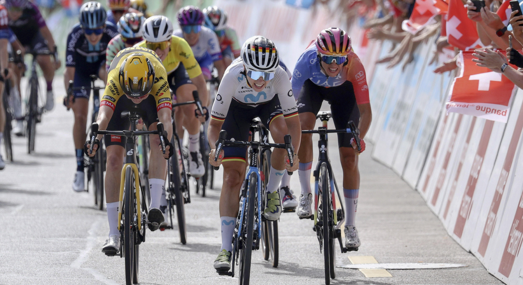 Van Empel second in final stage Tour de Romandie Féminin	