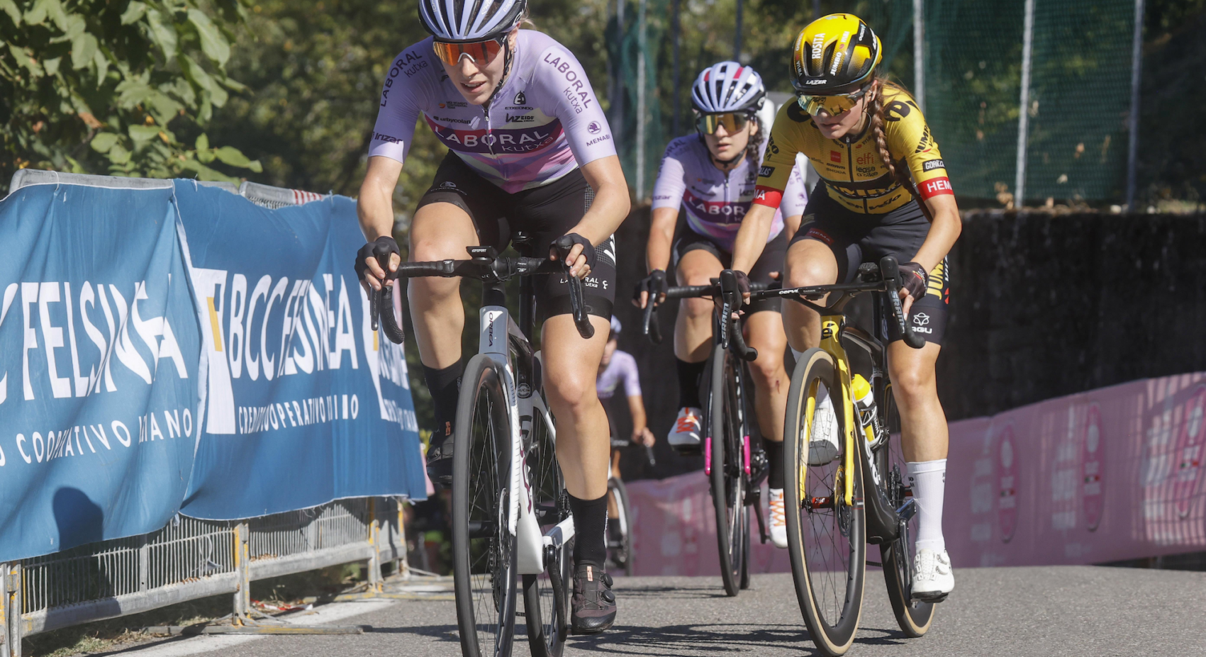 No podium for Team Jumbo-Visma Women at Giro dell Emilia Internazionale Donne	