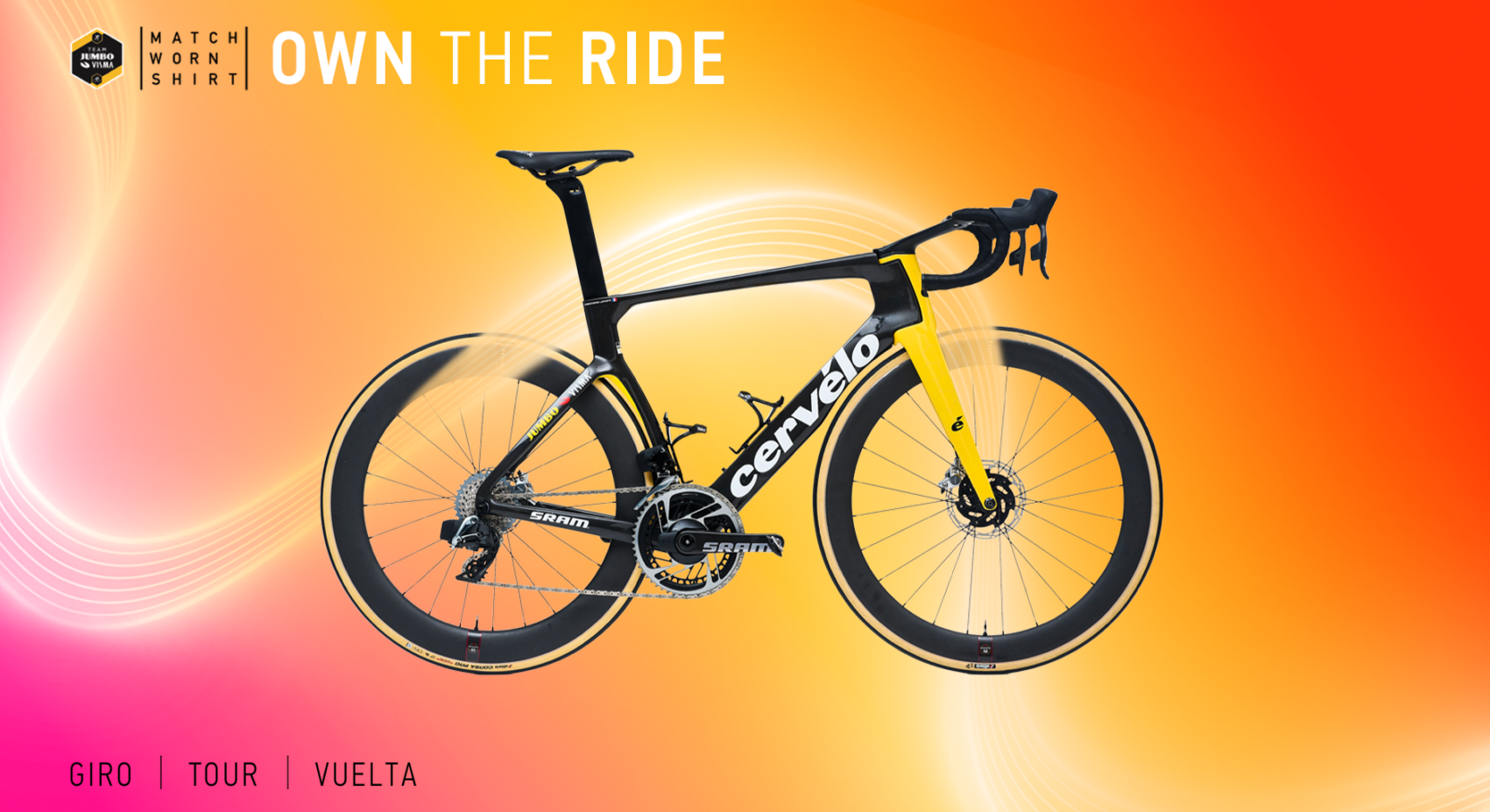 Place your bid on one of our Tour de France bikes	